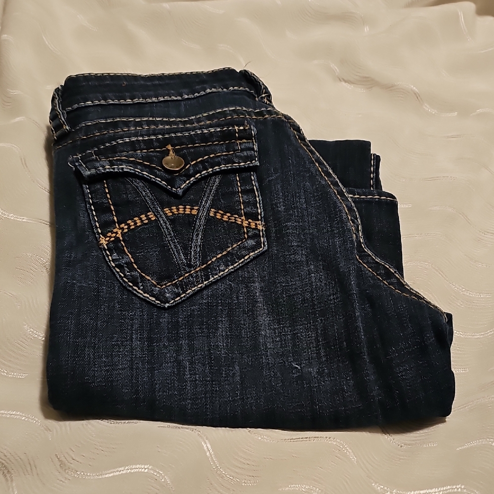 Kut from the Kloth Dark Indigo Women's Boot Cut Jeans Womans 8